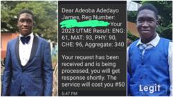 "I read at midnight & practised CBT": Brilliant 15-year-old boy scores high in 2023 UTME, has 93 in maths