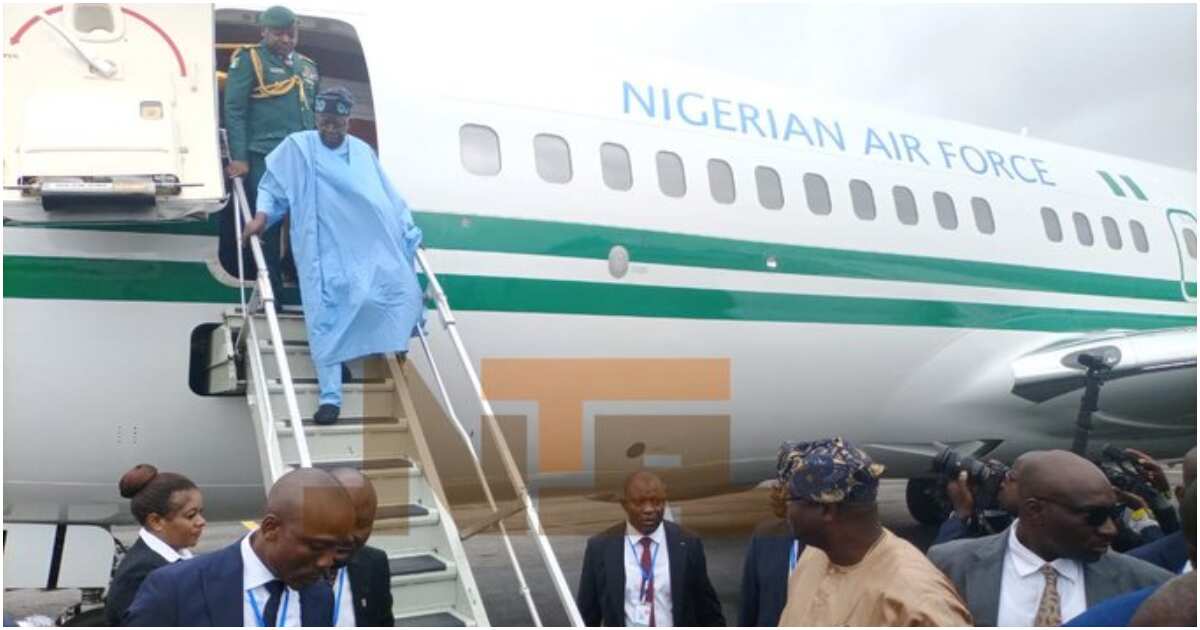 BREAKING: President Tinubu Arrives in Cotonou, Photo, Details Emerge ...