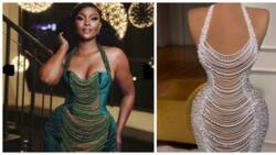 Tolu Bally's dress recreation spotted on Osas Ighodaro sparks mixed reactions