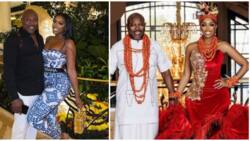 American reality star Porsha dons gorgeous traditIonal dress as she weds Nigerian beau