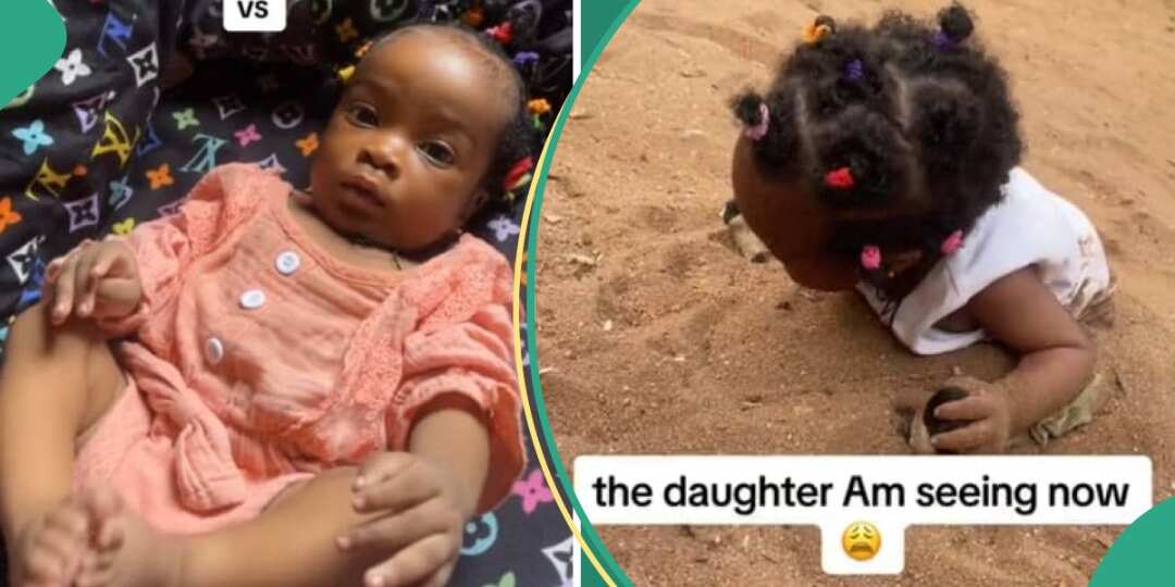 Video shows little girl's transformation after visiting grandmother's house
