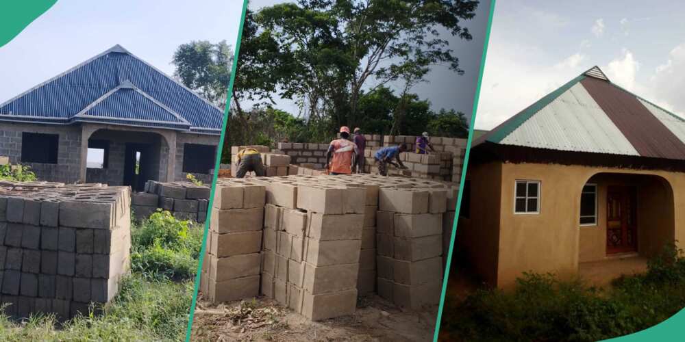 Cement blogs in Nigeria/Building houses from scratch.