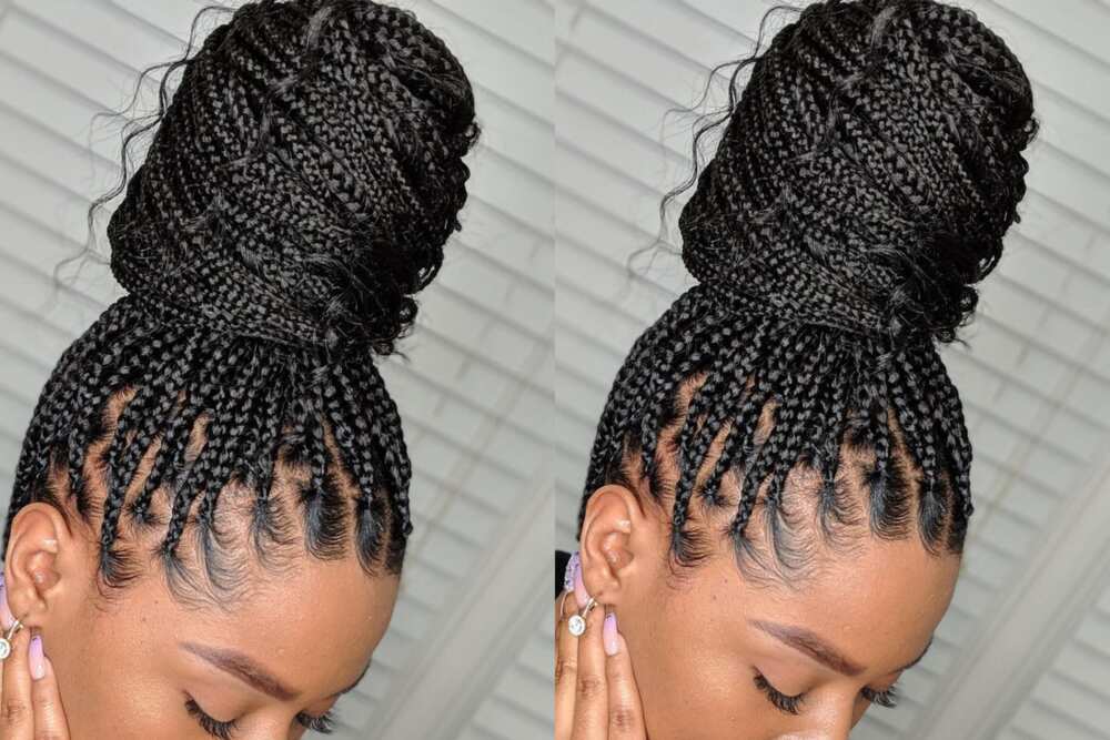 knotless box braids hairstyles