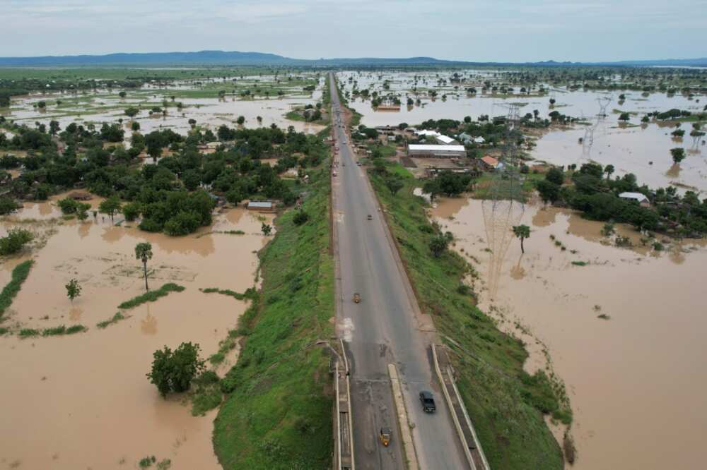 Many states in Nigeria have been facing devastating floods that have destroyed farmland and displaced more than one million people Many states in Nigeria have been facing devastating floods that have destroyed farmland and displaced more than one million people