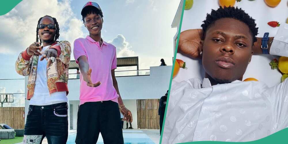 Man insists God blesses Zinoleesky because he stayed with Naira Marley in times of trouble