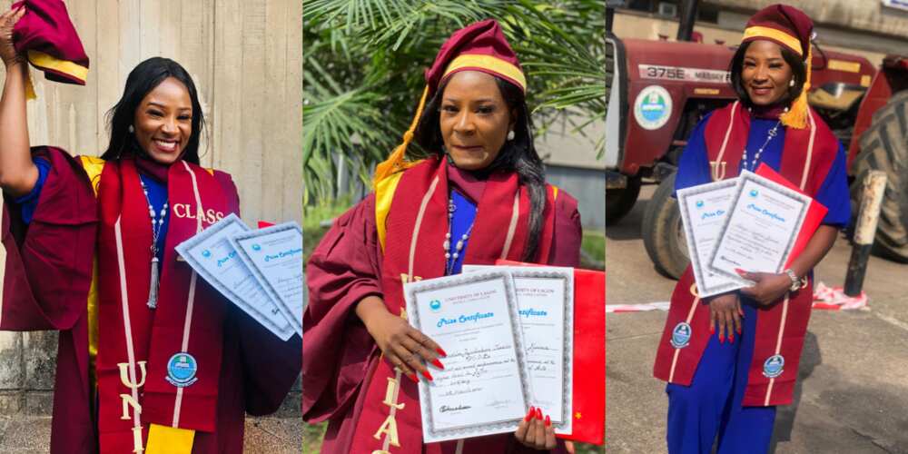 Cynthia Okoye graduated with a CGPA of 4.82