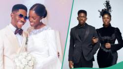 Moses Bliss' wife calls on God to link singles to their right partners: "Do it for ur children"