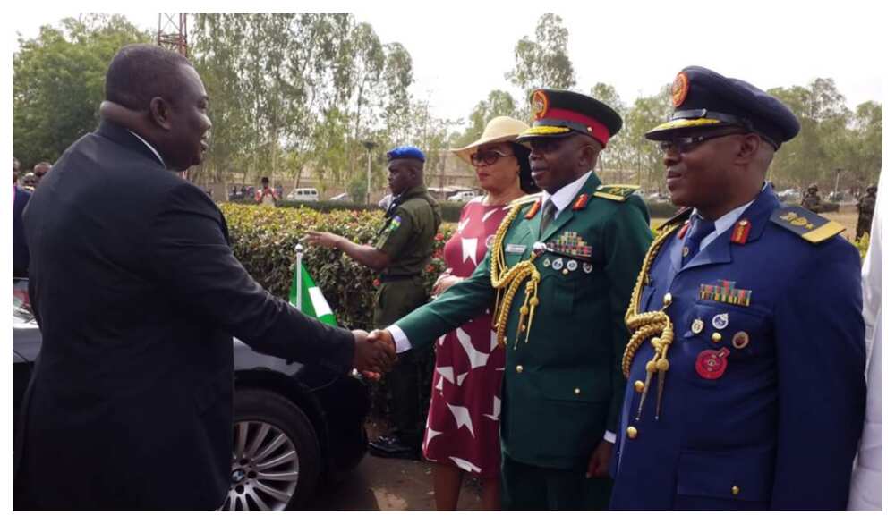 Gov Ugwaunyi participates in Armed Forces Remembrance Day