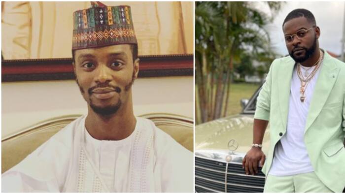 Many react as Gov El-Rufai’s son, Bashir, shades Falz for doing surgery abroad: "Una build better hospital?"