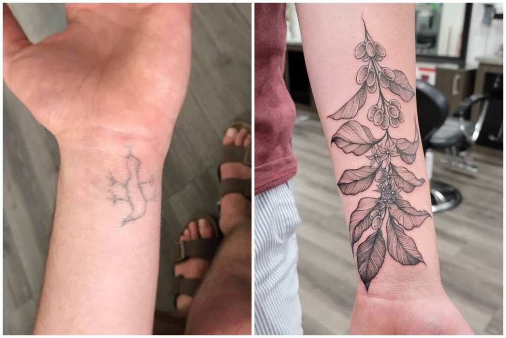 Tattoo cover-up ideas