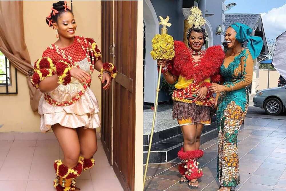 Akwa Ibom traditional attire for female
