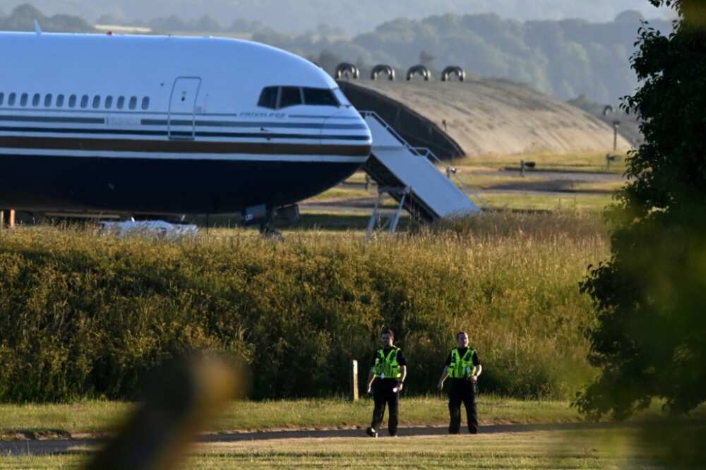 Europe's top rights court intervened to prevent the first deportation flight from taking off Europe's top rights court intervened to prevent the first deportation flight from taking off