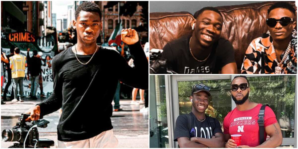 Meet 20-year-old Nigerian cinematographer who has shot concert videos for Davido, Wizkid, others