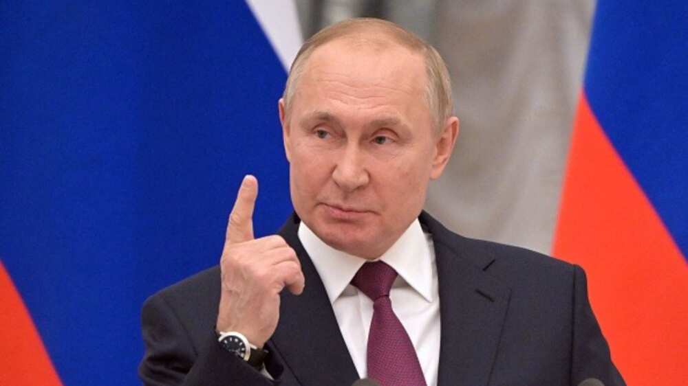 Russia's President, Vladimir Putin.