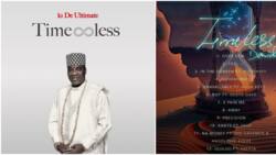 "Na about Tinubu, see the logo": Reactions as KWAM1 drops his own Timeless album weeks after Davido