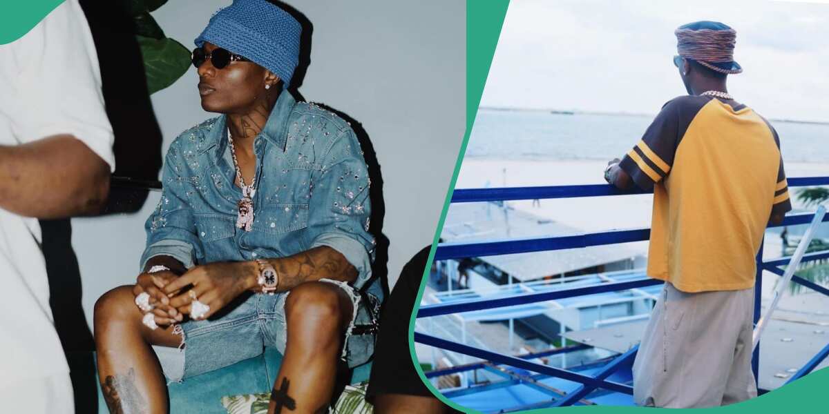 See money: Read what Wizkid recently did to the house of his Banana Island neighbour