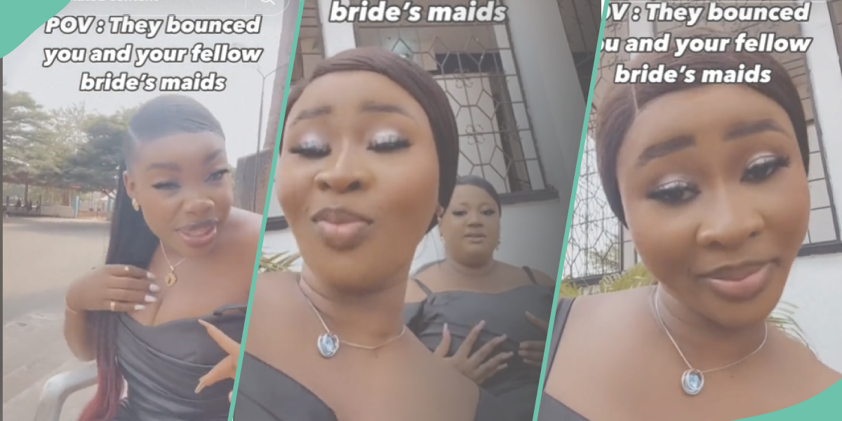 Check out the video of some bridesmaids sent out from a church over their indecent attire