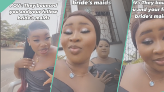 Bridesmaids bounced out from church wedding over their outfits, many react: "It's proper discipline"