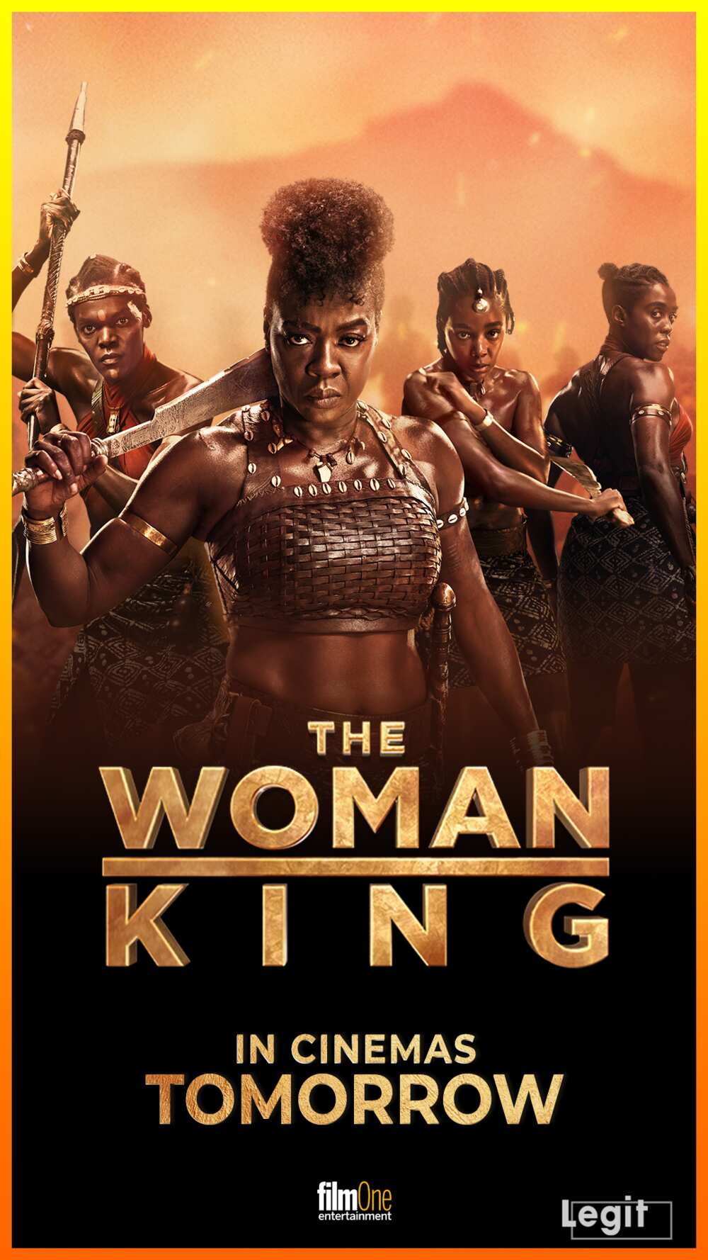 The Woman King in Cinemas, Viola Davis, Jimmy Odukoya, John Boyega