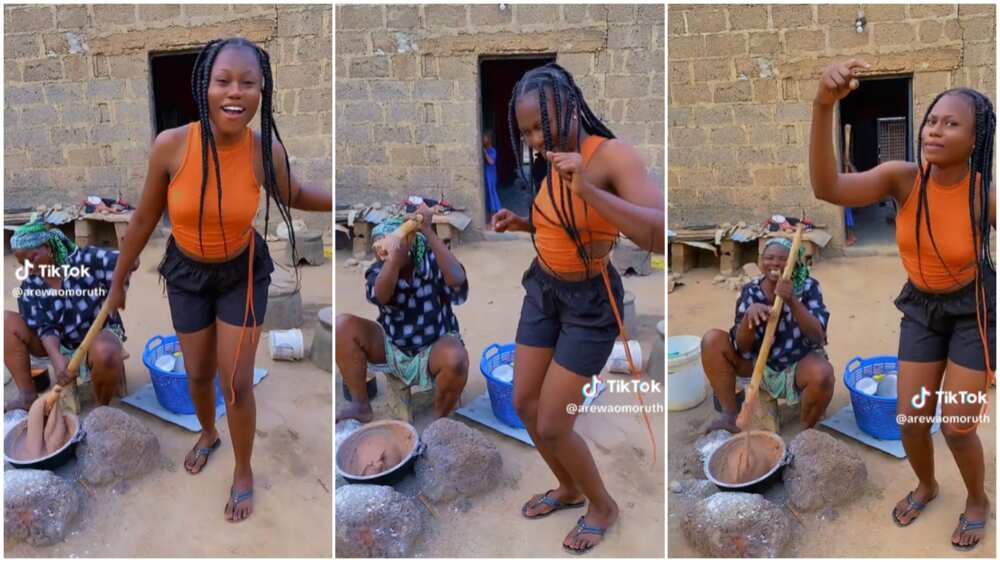 Your Mother is Good: Elegant Mum in Native Wrapper Dances to