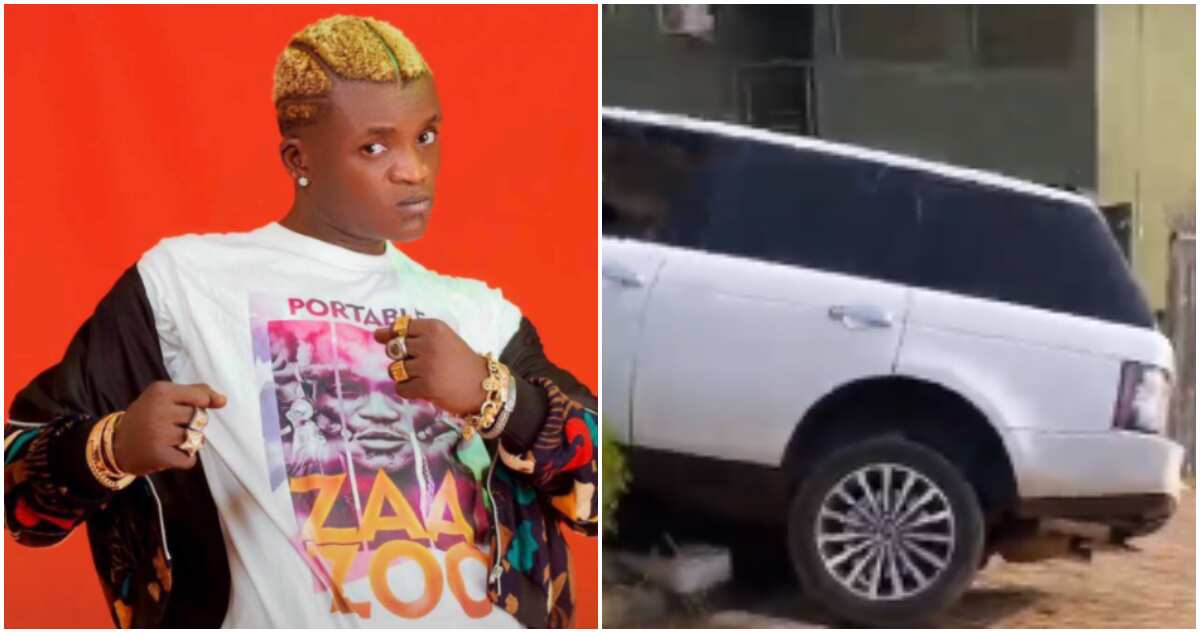 Evil people have used juju to touch my car: Portable rants as he crashes his Range Rover ride, vows to fix it