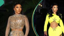 Toke Makinwa replies man who claims peopls would steal and lavish it on her in Dubai
