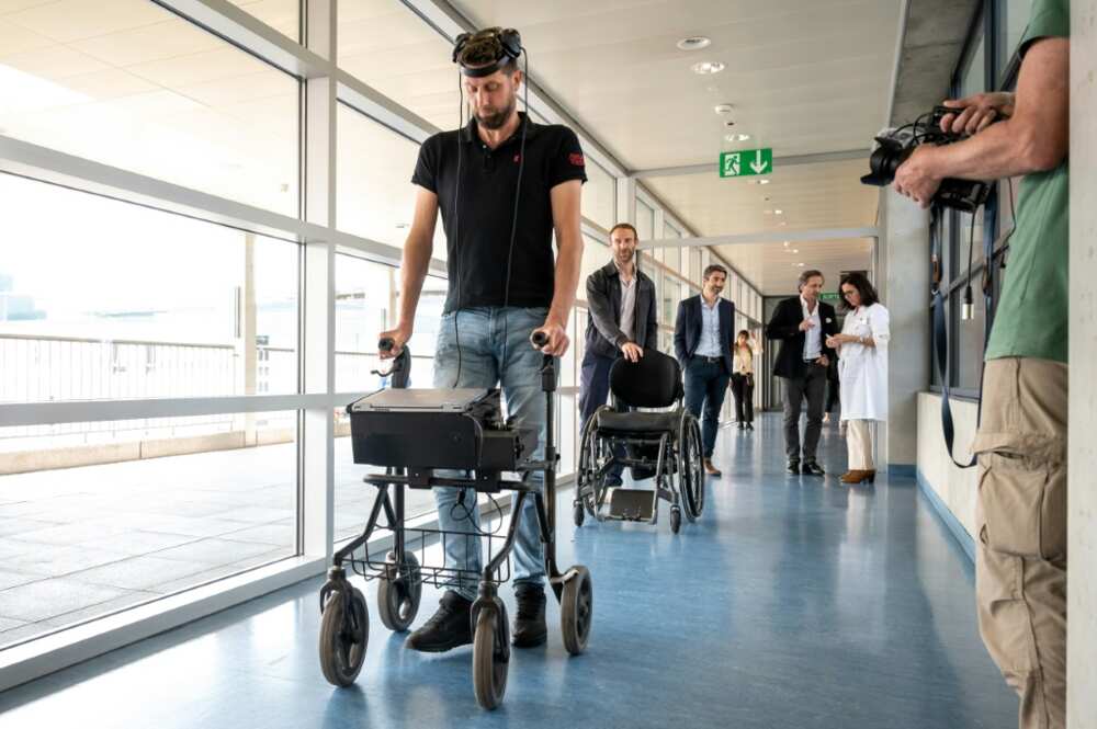 In May a man paralysed in a motorcycle accident regained the ability to walk thanks to implants