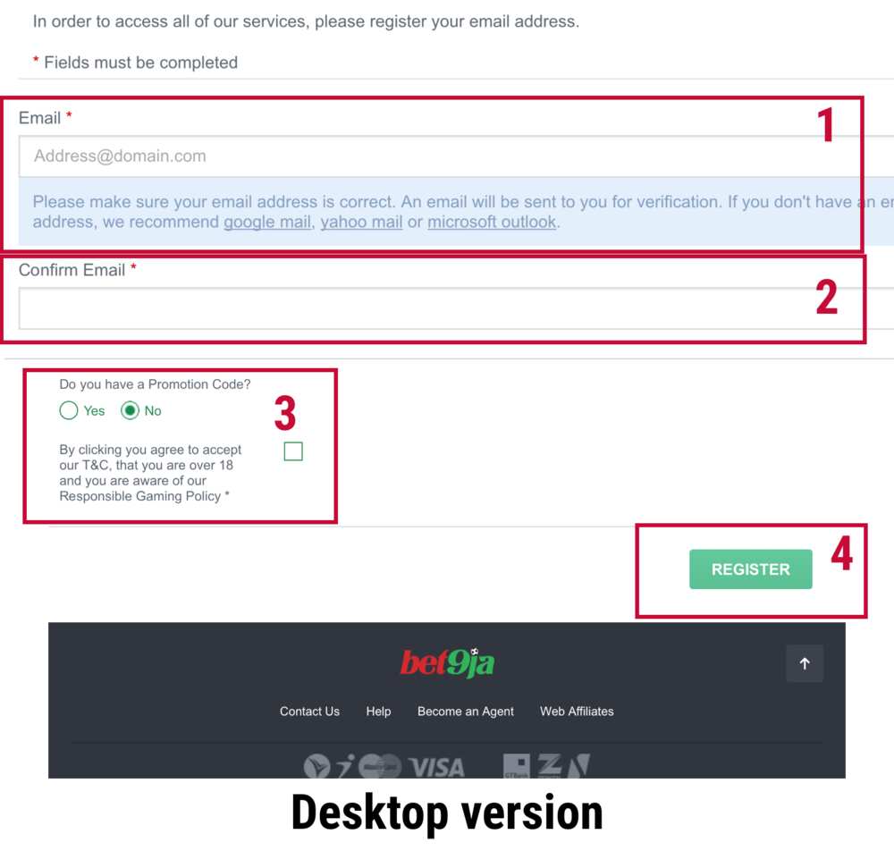 LEGiT Account Opening Online Application South Africa, open legit account. How to create Bet9ja account?