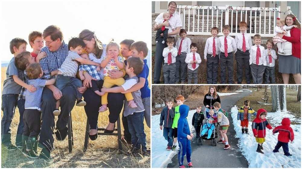 The couple said the children are not a burden to them like many think. Photo source: Daily Mail