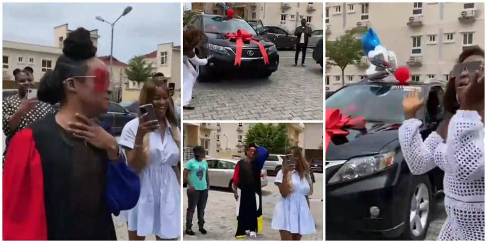 Denrele Edun is now the latest owner of a Lexus SUV car