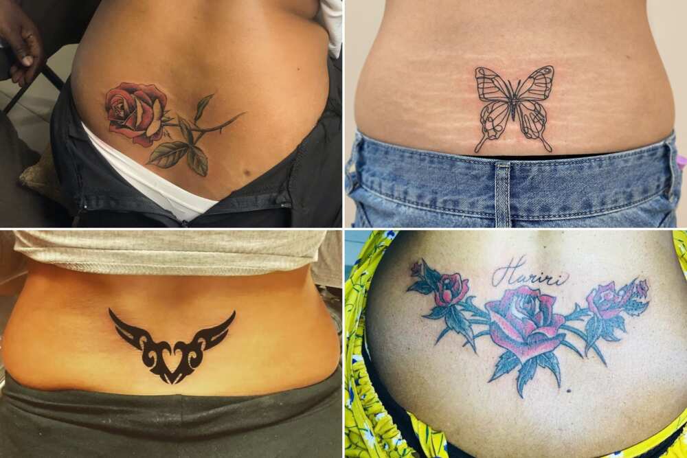 tattoos for girls on lower back designs