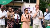 Prince Harry and Meghan arrive in Nigeria, given grand reception by entertainers: “Welcome home”