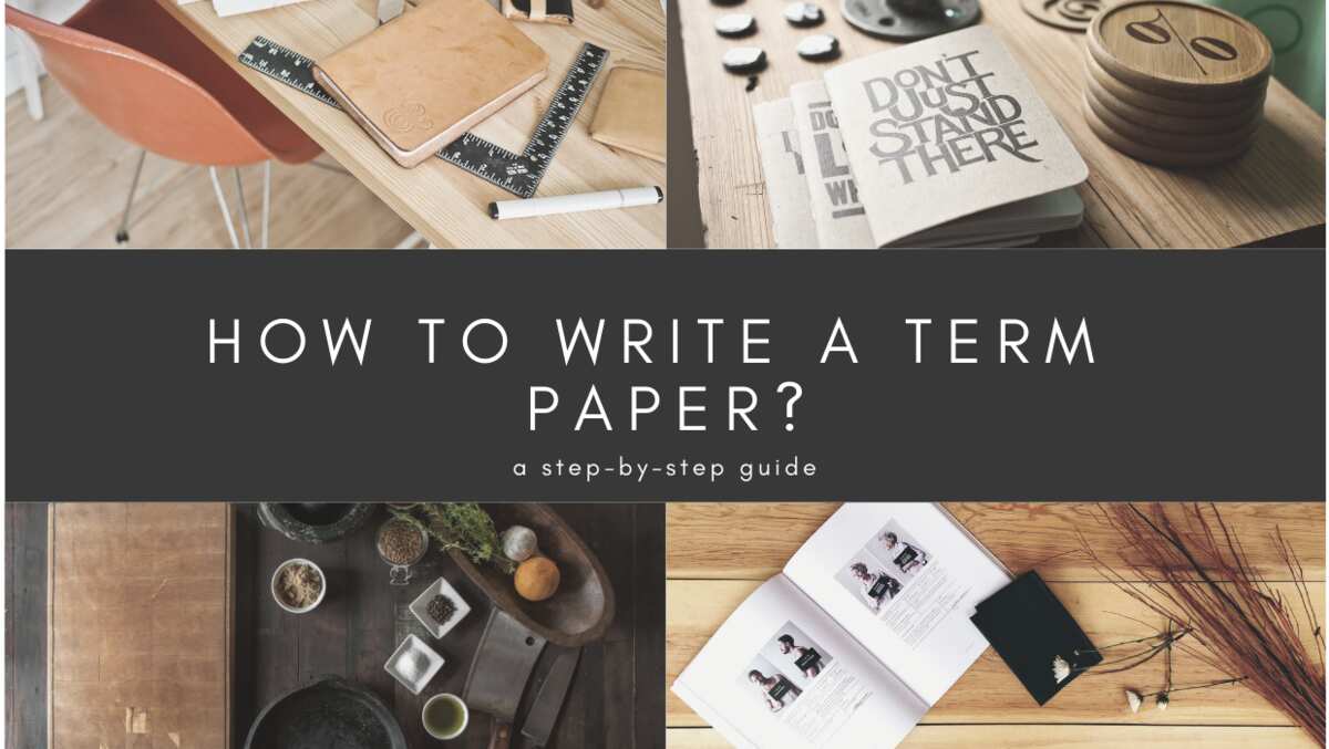 steps in writing a term paper