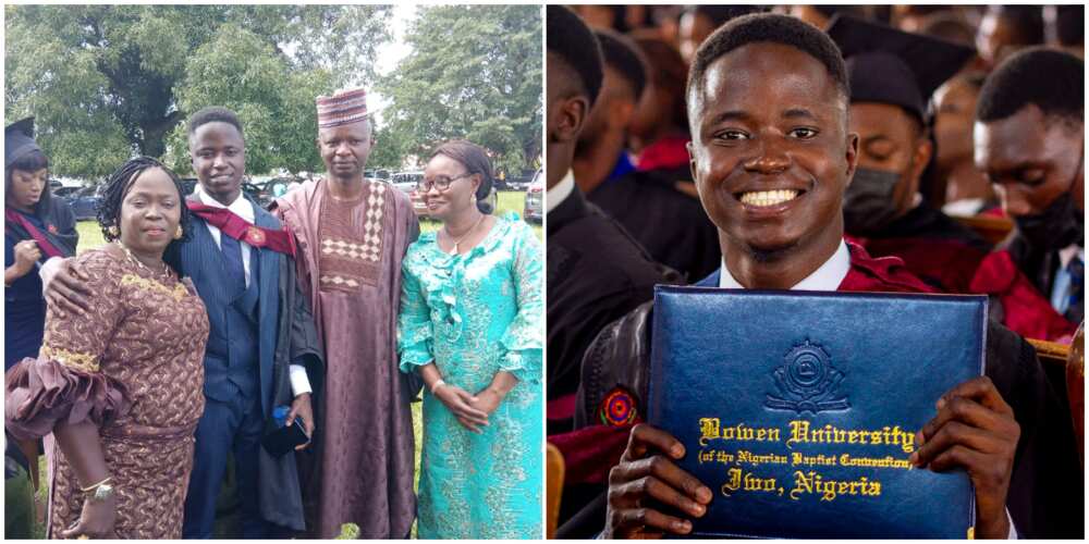 Young Nigerian student who was university vice chancellor graduates with first-class, says he knew before gaining admission