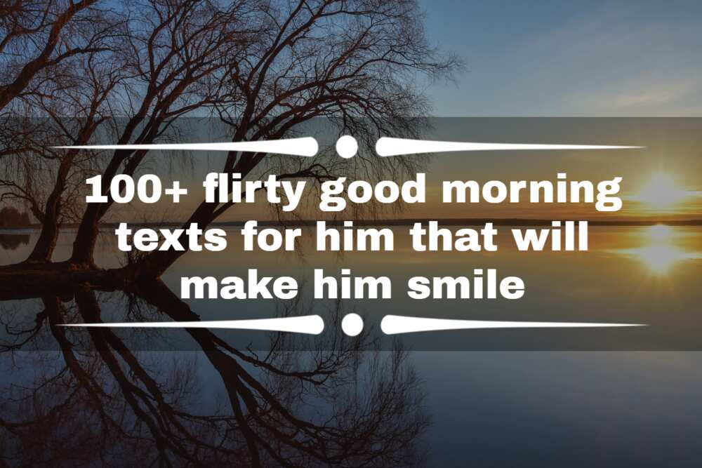flirty good morning quotes for him funny