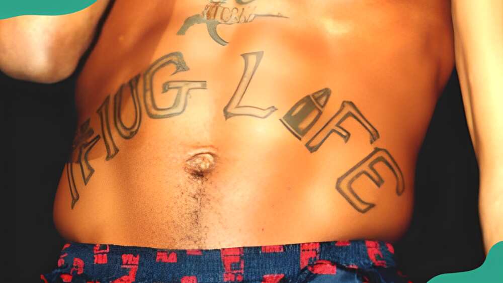 Thug life tattoo