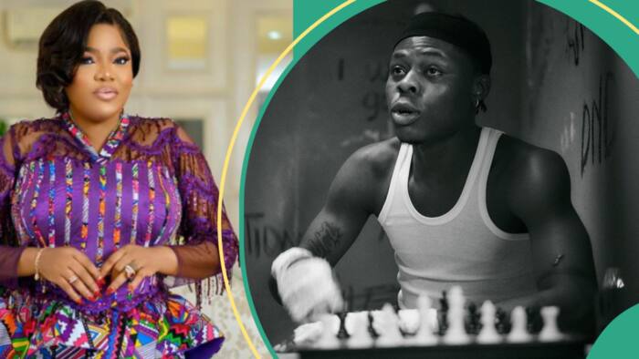 Toyin Abraham calls for total justice for Mohbad, fans react: "Na now you wake"