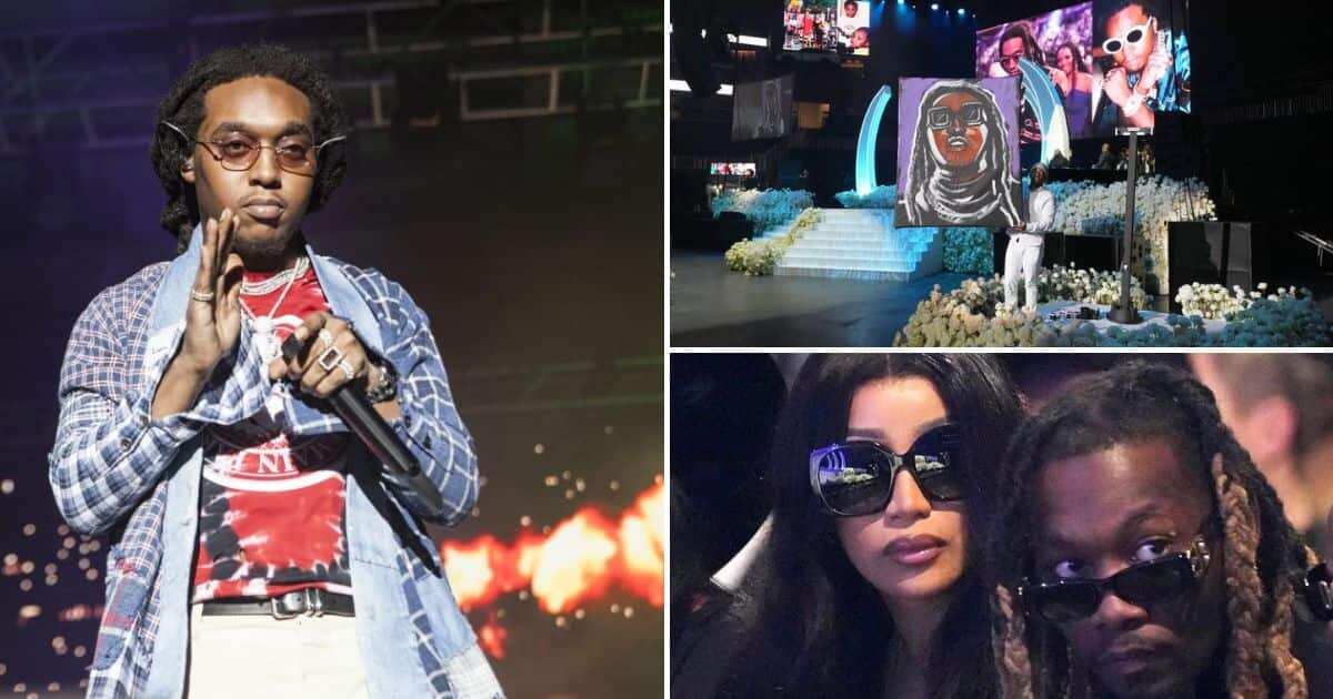 Takeoff memorial service: See the emotional tributes fans pen to late Migos member