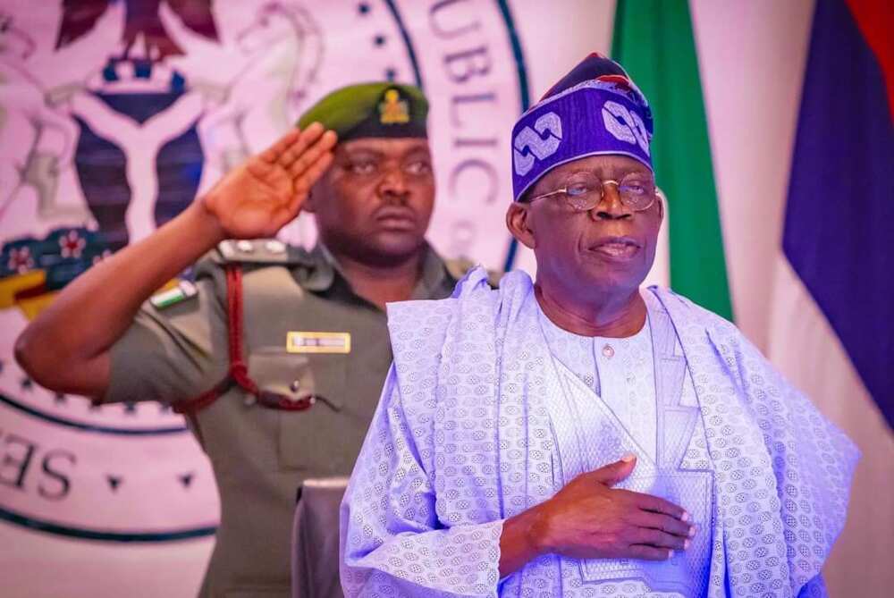 Shugaban kasa, Bola Ahmed Tinubu.