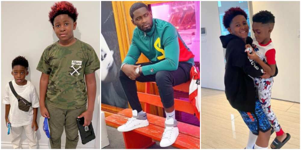 I Make Beautiful Kids: Tiwa Savage's ex Teebillz Brags about His Genes as He Shares Cute Photos of His Sons