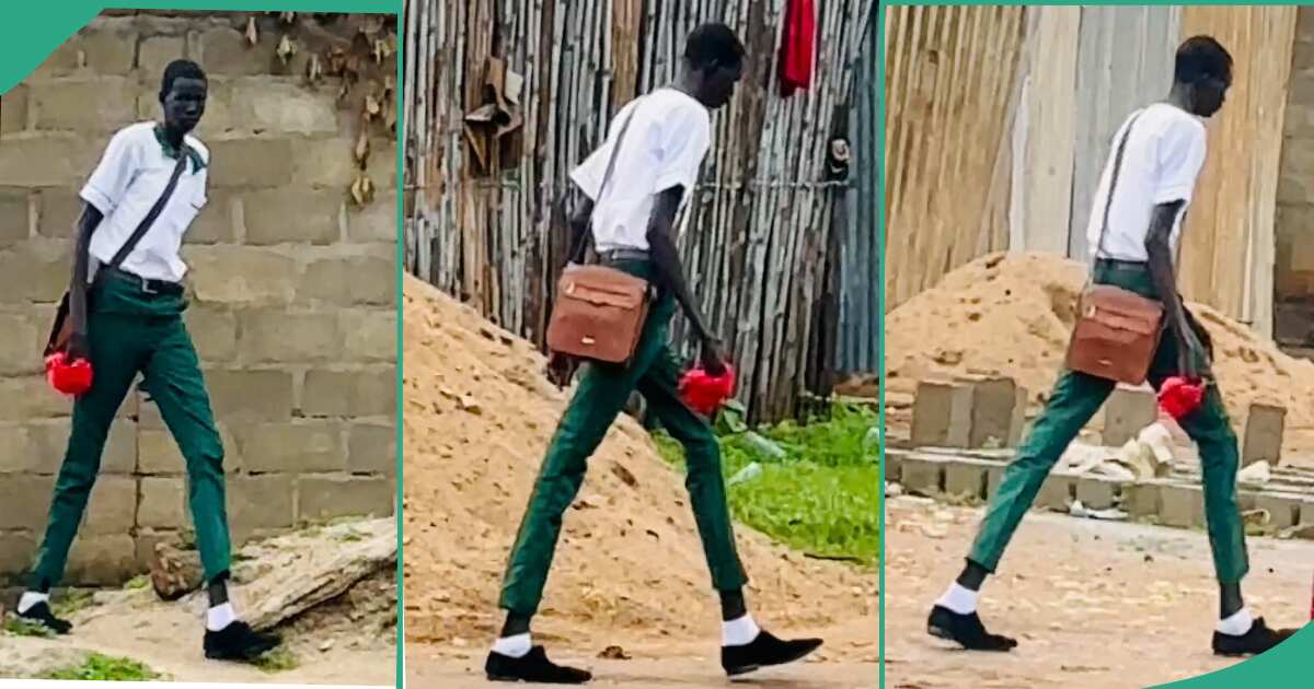 Video: This boy is said to be in primary 4, you need to see his height