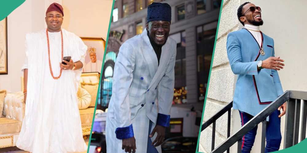 Photos of Oba Elegushi, D'Banj and Aramanda Photos of Oba Elegushi, D'Banj and Aramanda