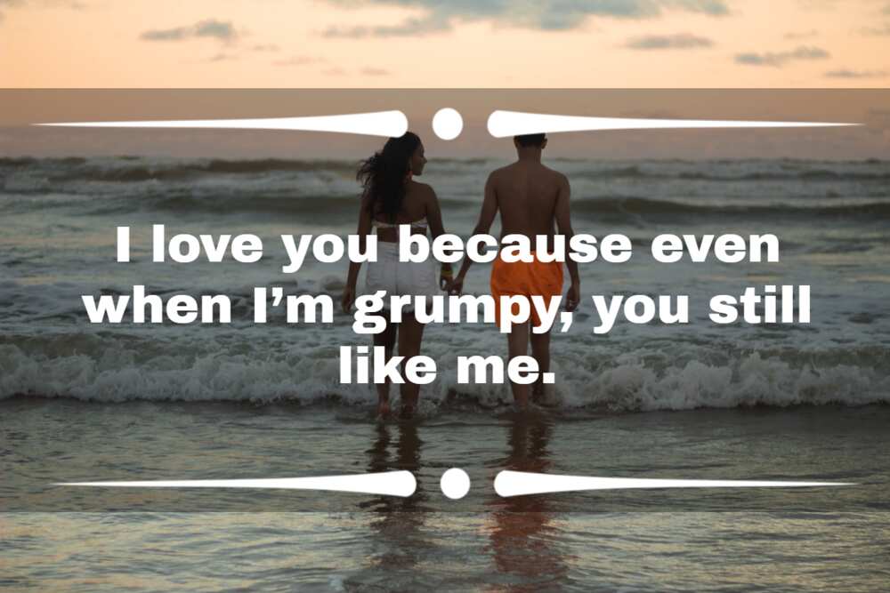 Why I love you quotes for boyfriend