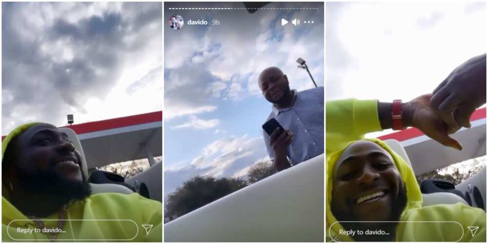 I’m his twin brother: Davido tells confused fan who approached him in US