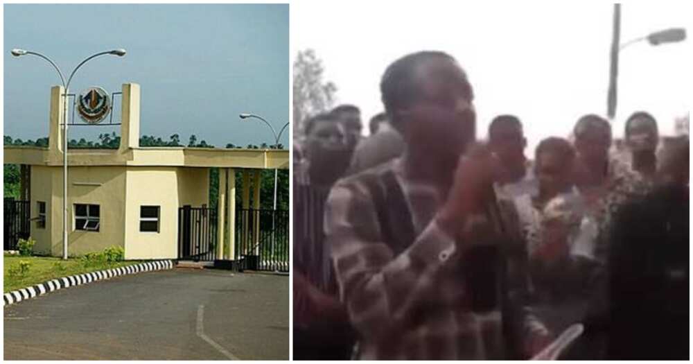 Nigerians react to video of TASUED presidential candidate struggling to say full meaning of ASUU