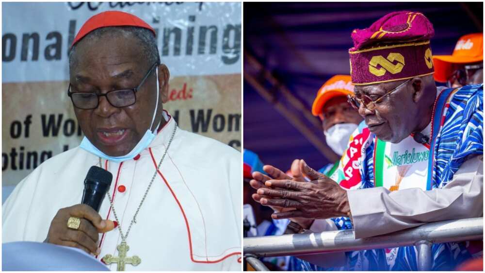The Catholic/APC/John Cardinal Onaiyekan/Bola Tinubu/Muslim Muslim ticket/2023 elections