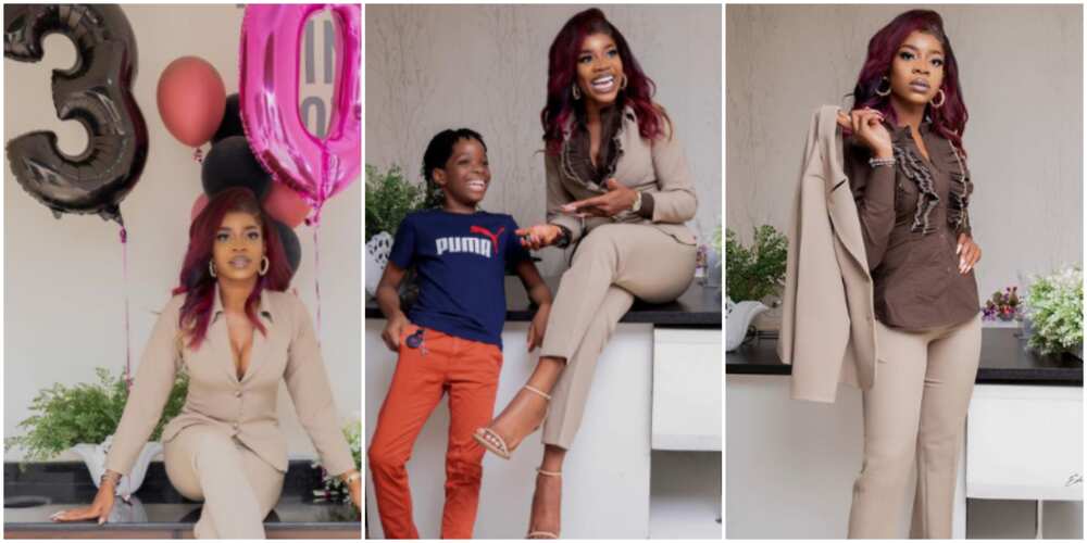 This is 30: Wizkid's 1st baby mama exits the 20s in style, shares gorgeous photos on social media