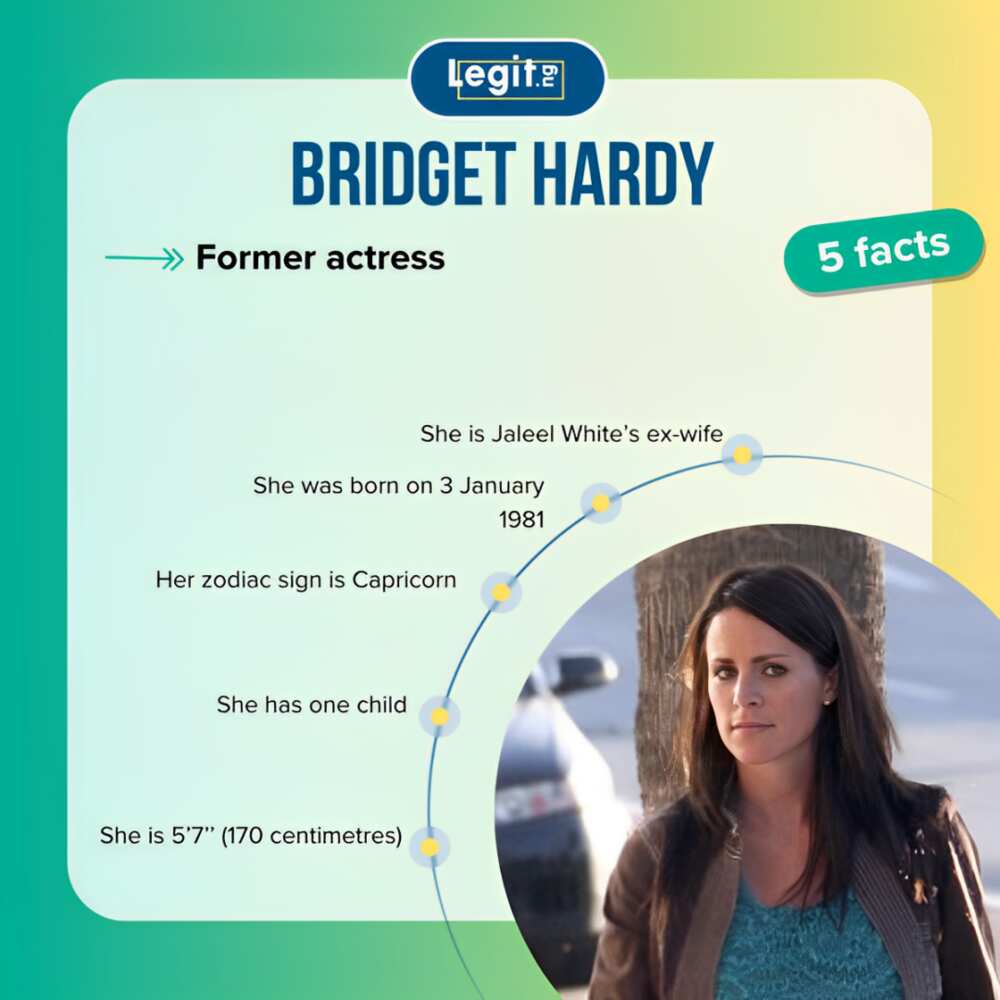 Bridget Hardy's fast facts