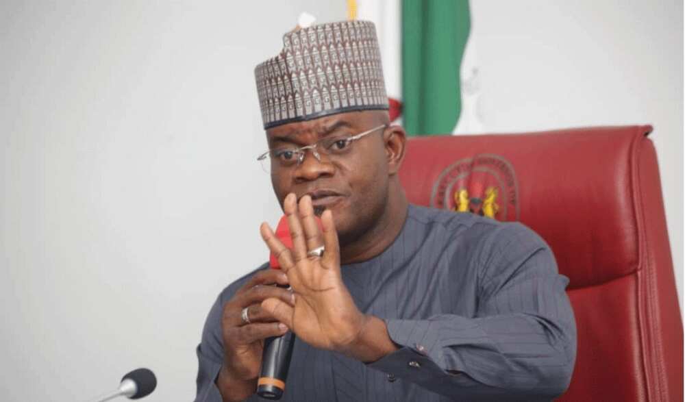 Yahaya Bello ya yi burgar cewa ya iya harbi Yahaya Bello ya yi burgar cewa ya iya harbi