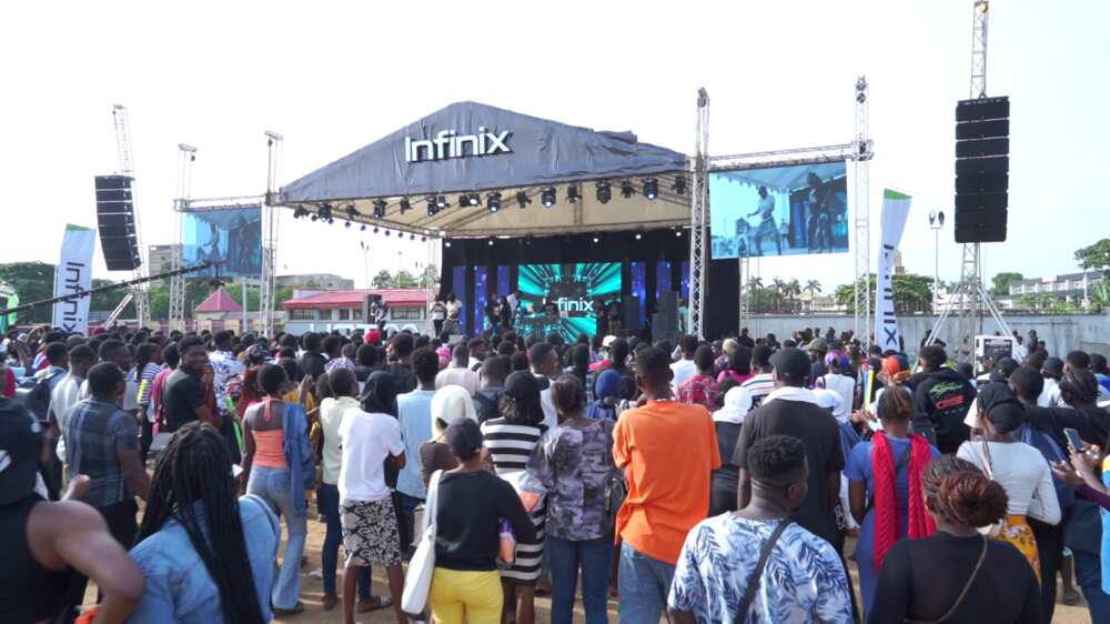 Infinix Storms UNILAG with HOT 30 Series Launch Concert